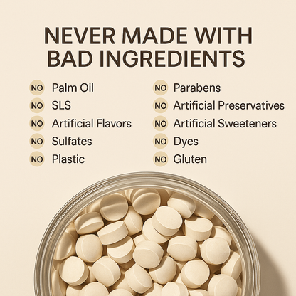 Toothpaste Bits Fluoride-Free