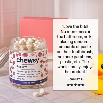 Toothpaste Bits Fluoride-Free