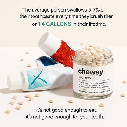 Toothpaste Bits Fluoride-Free